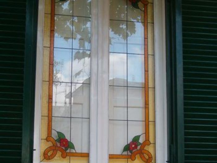 Archisio - Caleidos Creazioni Darte Snc - Progetto Vetrate per finestre