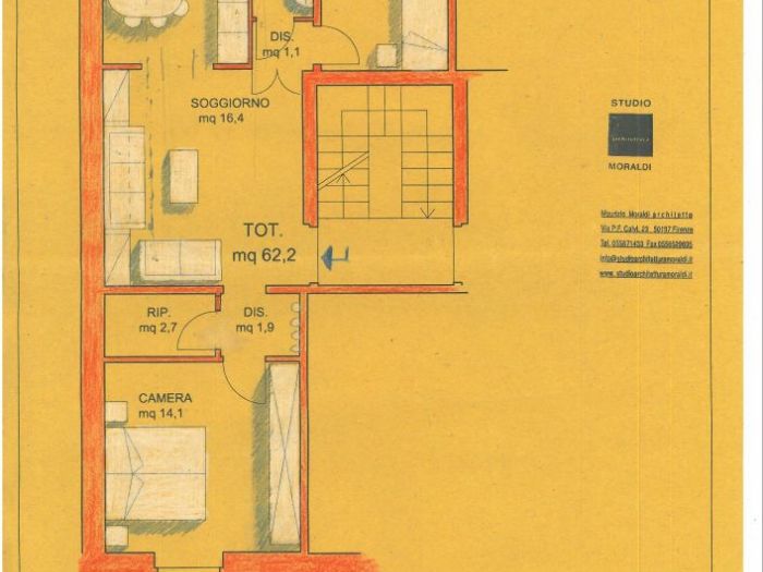 Archisio - Maurizio Moraldi - Progetto Spazio e tempo in via faentina 81La quinta dimensione il ricordo del futuro