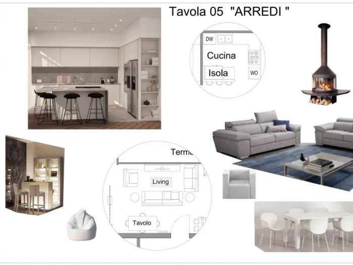 Archisio - Daniela Di Domenicantonio - Progetto Tavole progetto