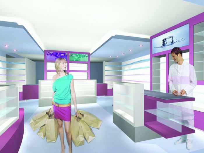 Archisio - X Studio - Progetto Farmacia europa - napoli 2008