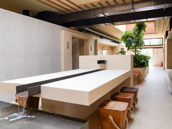 Archisio - Forme Dacqua - Progetto Fontana a sfioro camping marina di venezia