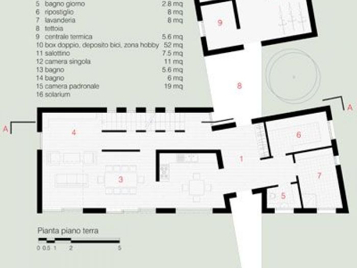 Archisio - Federico Berti Architetto - Progetto Casa unifamiliare