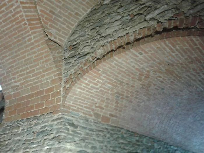 Archisio - Sabbiature Delsanto - Progetto Sabbiatura archi e volte in villa del 1850