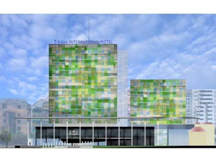 Archisio - B P Architetti - Progetto Hotel tirana international