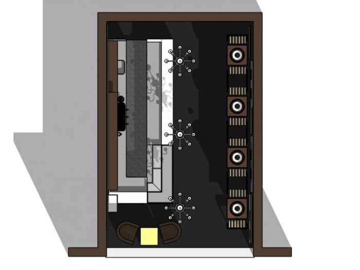 Archisio - Gianluca Bernardini - Progetto Concept caffetteria
