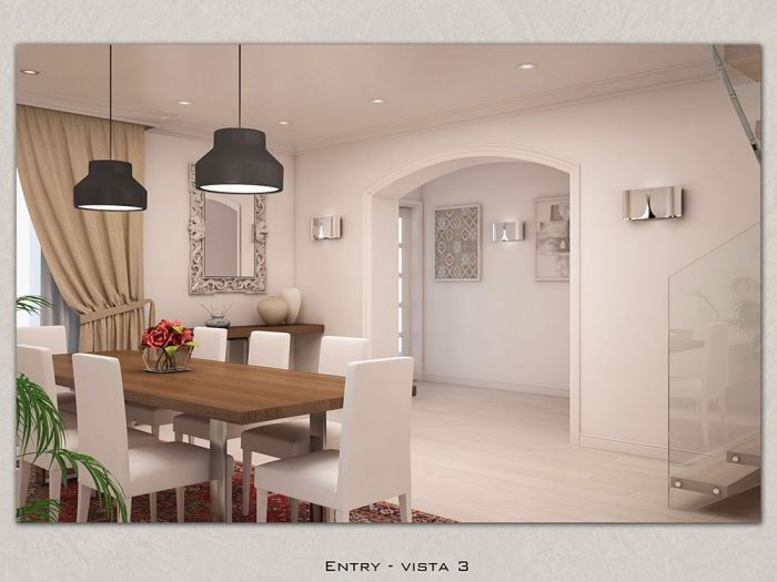 Archisio - Mc Rendering Solution - Progetto una perfetta unione tra stili chic e moderno