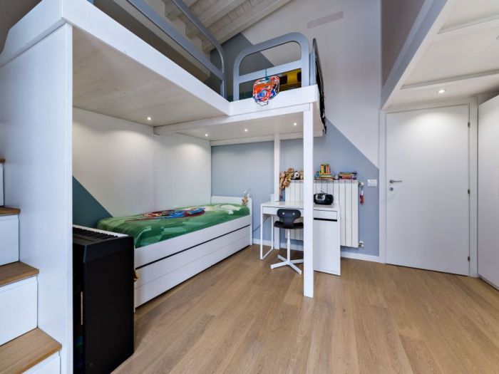 Archisio - Annalisa Carli - Progetto Un luminoso attico datmosfera