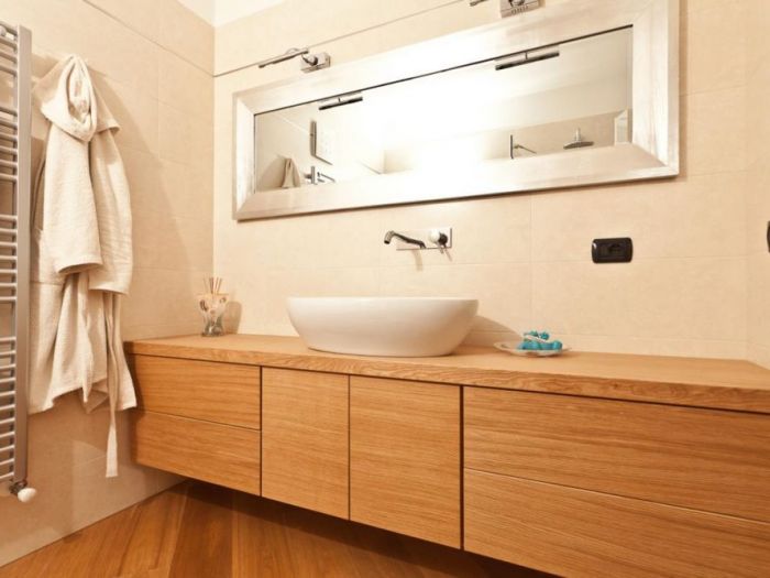 Archisio - La Bottega Del Legno - Progetto Appartamento in abete - stile moderno