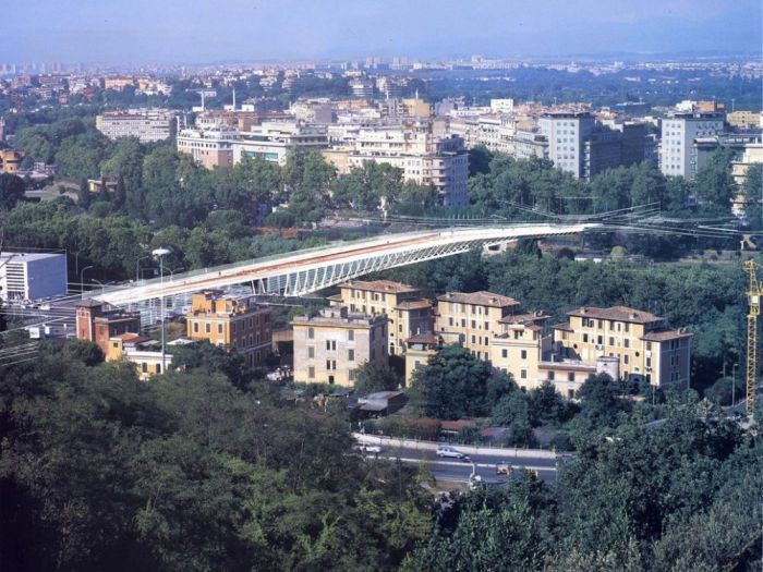 Archisio - Fabio Postani - Progetto Concorso internazionale di idee per la progettazione del ponte della musica a roma