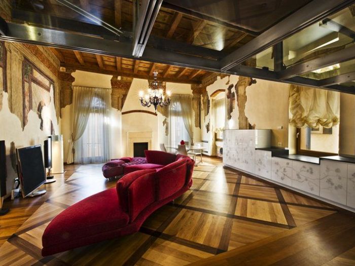 Archisio - Studio Merlini - Progetto Residenza privata - loft su tre livelli