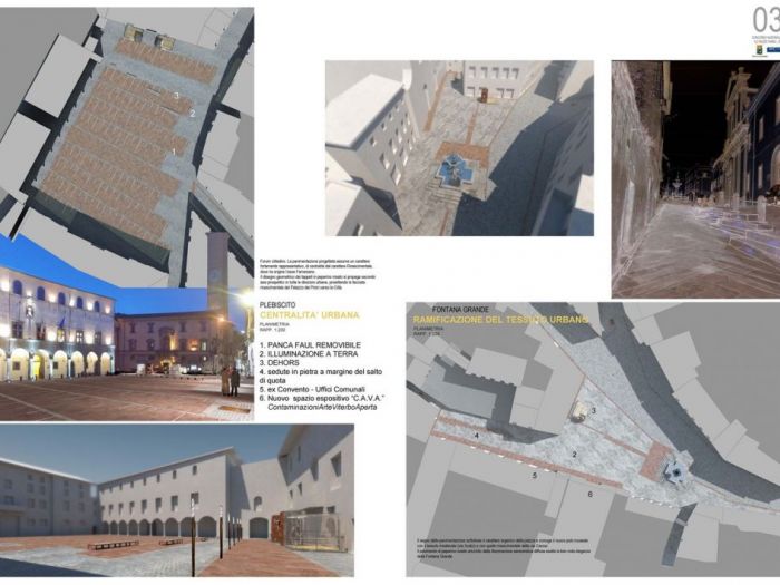 Archisio - Algieri Zangrilli Architetti - Progetto Concorso nazionale di idee le piazze fanno centro
