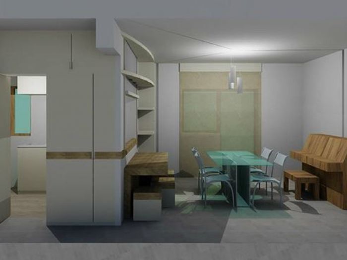 Archisio - Studio Paris Pascucci - Progetto Ristrutturazione di interni via ceccato