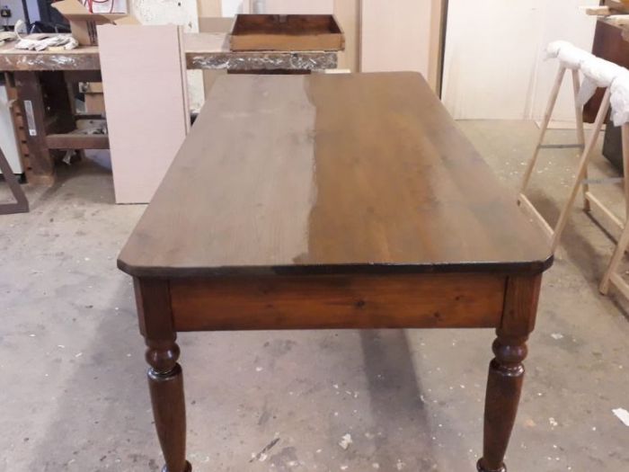 Archisio - Falegnameria Soncini Quintavalla - Progetto Restauro tavolo