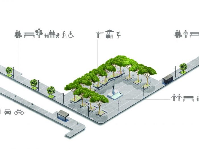 Archisio - Mm Studio - Progetto Piazza dei martiri della libert