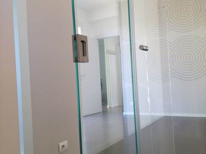 Archisio - Vetreria Flower Glass - Progetto Box doccia su misura