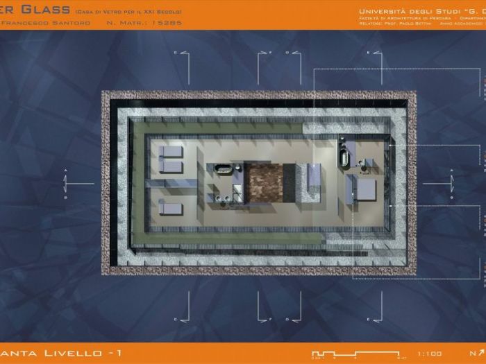 Archisio - Daniele Francesco Santoro - Progetto Glass under glass