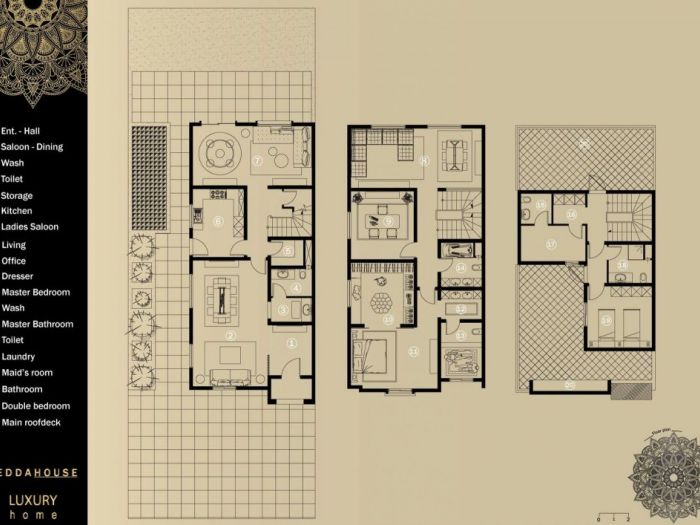 Archisio - Sergio Setaro - Progetto A luxury home on jeddah