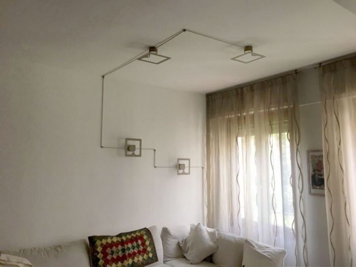 Archisio - Alessio Spinelli - Spinelli Illuminazione - Progetto Soggiorno privato