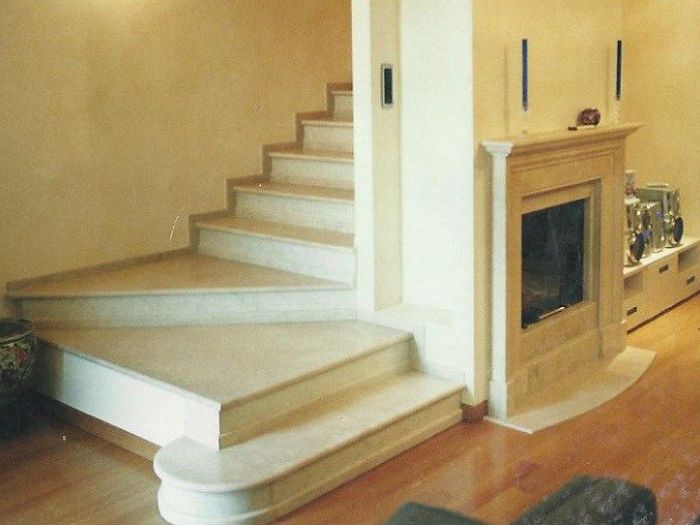 Archisio - Torner Marmi Di Rolando Spaccesi - Progetto Scale in marmo