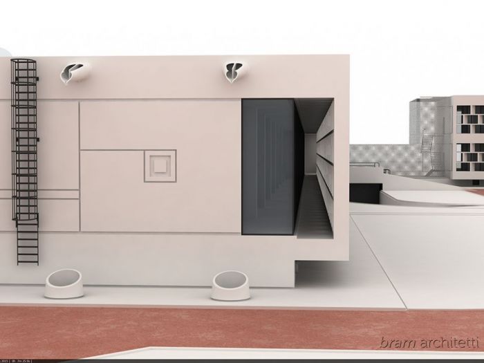 Archisio - Matteo Amela - Progetto Marxer labprogetto per ristrutturazione fabbricato industriale