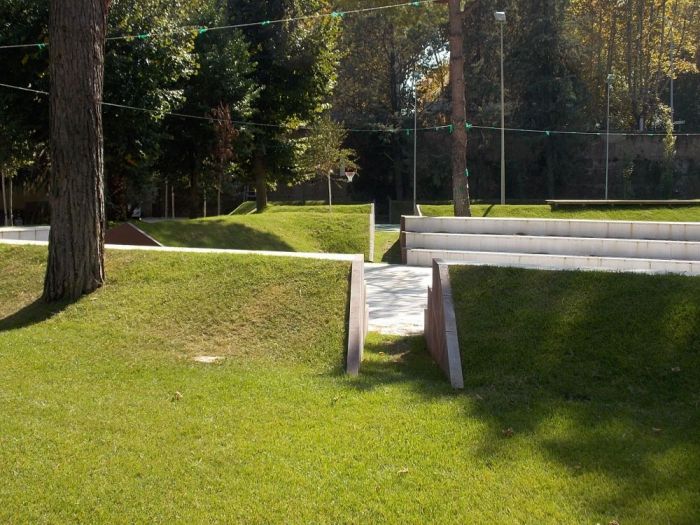 Archisio - Delisabatini Architetti fdeli E Fsabatini Arch Ass - Progetto Parco attrezzato santa galla