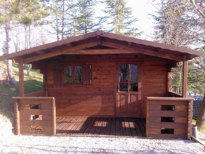 Archisio - Vz Strutture In Legno - Progetto Casetta rustica ad incastro