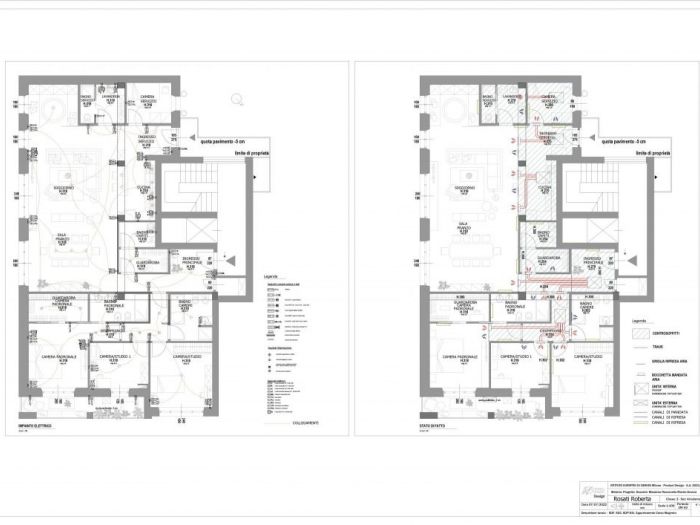 Archisio - Roberta Rosati - Progetto Progetto di organizzazione spazi interni