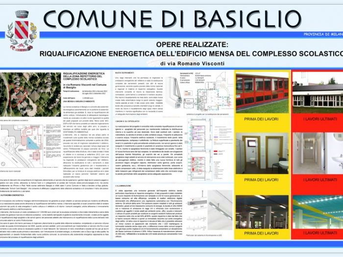 Archisio - Silvia Pietta - Progetto Riqualificazione energetica mensa