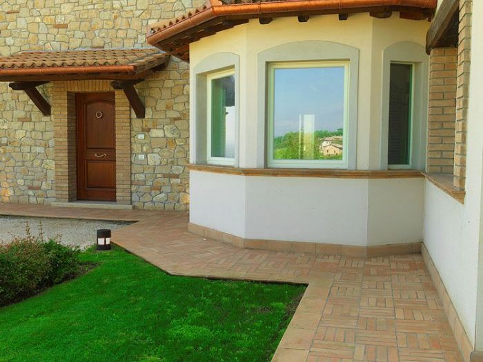 Archisio - Larte Del Cotto Di Bartoccini Federico - Progetto Pavimenti e rivestimenti in un casolare umbro