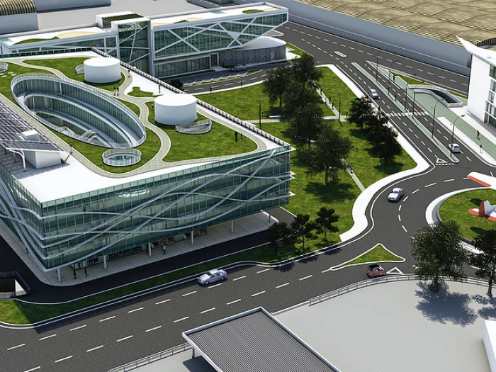 Archisio - Giovanni Valente - Progetto Lacity bussiness center pescara pe