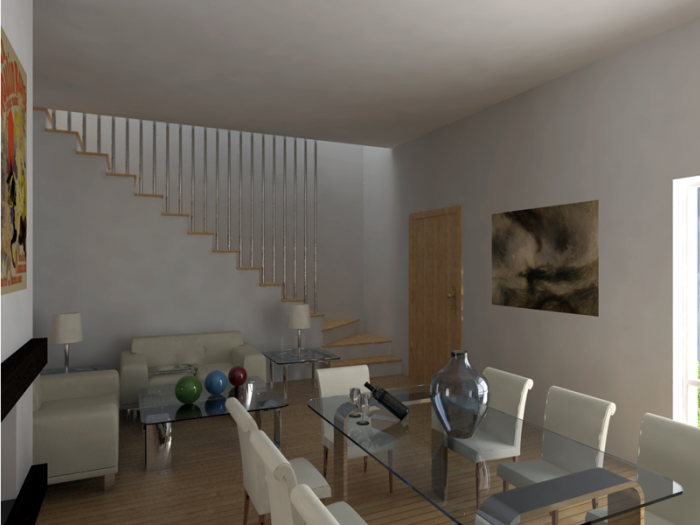 Archisio - Pasquale De Angelis - Progetto Progettazione di interni di una villa a schieraFiumefreddo ct 2011