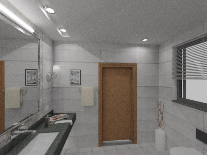 Archisio - Tecnocad Service - Progetto Rendering di bagno