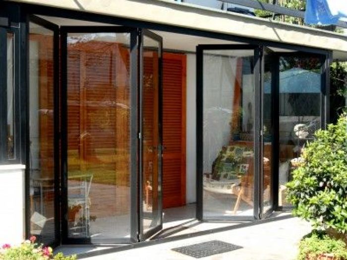 Archisio - Punto Del Serramento - Progetto Sistema ante pieghevoli veranda garden