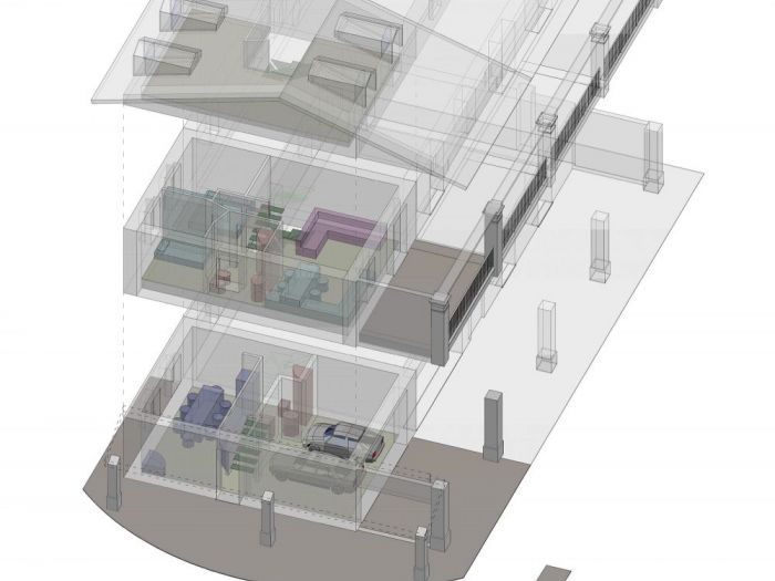 Archisio - Modellazioni 3d E Rendering Di Lattuada Stefano - Progetto Spaccati ed esplosi