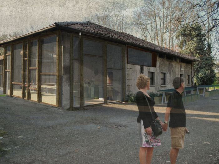 Archisio - Coarch Studio - Progetto Progetto vincitore di un bando pubblico del comune di milano progetto di recupero per la cascina molino san gregorio via van gogh 10 milano