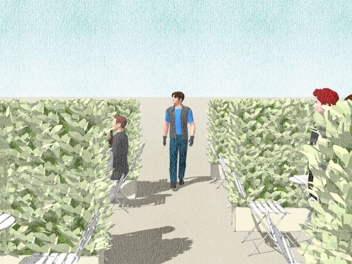 Archisio - Arianna Tomatis Architetto - Progetto Per un distanziamento ecosostenibile