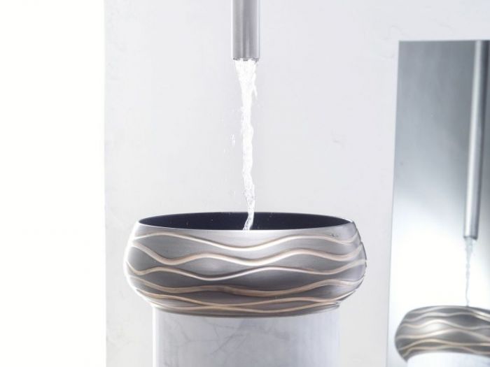 Archisio - Stile Libero srl - Progetto Lavabi da bagno torniti a mano