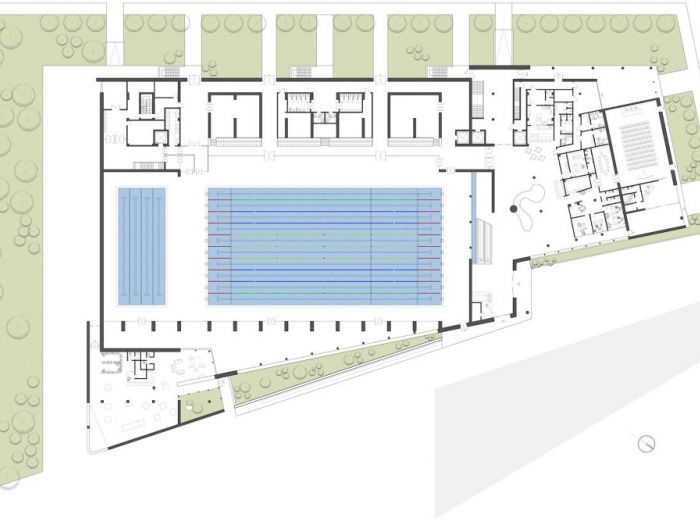 Archisio - Antonio Roberto Migliorisi - Progetto Impianto natatorioswimming pool