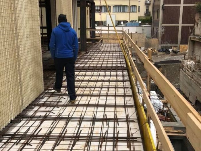 Archisio - Lamuraingegneria Cantiere - Progetto Residenza a parco solari milano