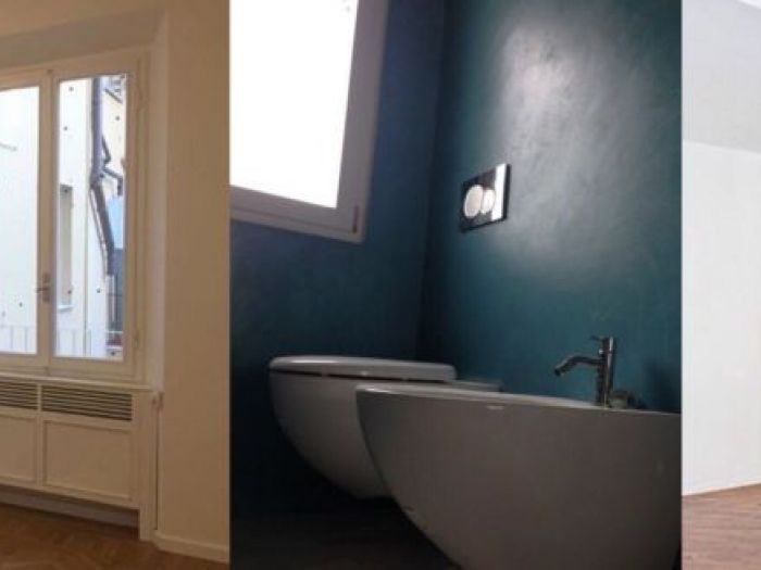 Archisio - Impresa Edile Ctbm - Progetto Bagno con rivestimento e pavimento in marmo