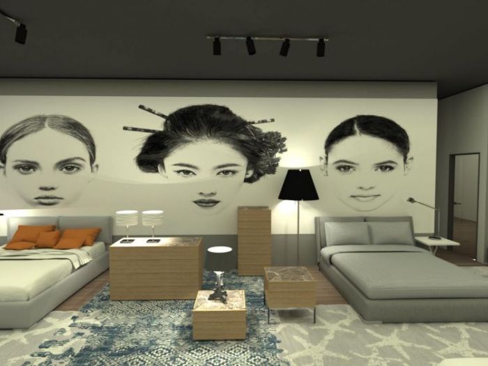 Archisio - Designerclub Mimmo Rusoo - Progetto Progetto di allestimento di un negozio specializzato nella vendita di divani e letti