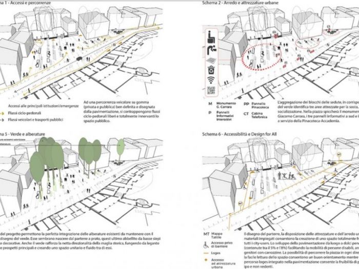 Archisio - Dfg Architetti - Progetto Riqualificazione piazza carrara