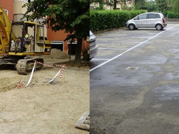 Archisio - Recuperi Edilizi Bologna - Finsag - Progetto Rifacimento parcheggi