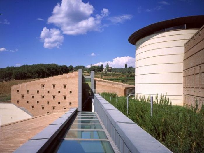 Archisio - Sartogo Architetti Associati - Progetto Complesso per la vinificazione nel chianti classico