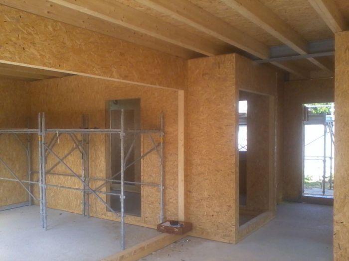 Archisio - Bclegno - Progetto Casa struttura a telaio in legno lamellare