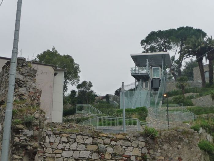 Archisio - Fabio Postani - Progetto Impianto di collegamento meccanizzato a castello sgiorgio di la spezia