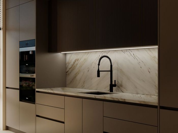 Archisio - Red Head Design - Progetto Soggiorno con cucina