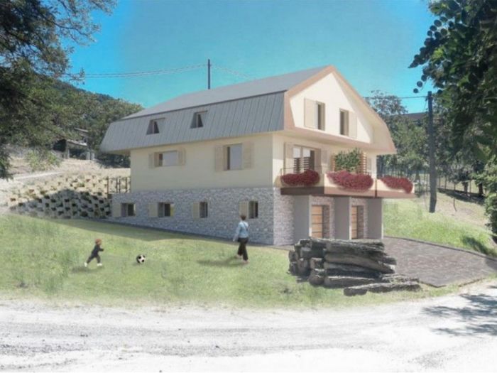Archisio - Agenzia Immobiliare Valtaro Casa - Progetto Nuova costruzione bifamiliare