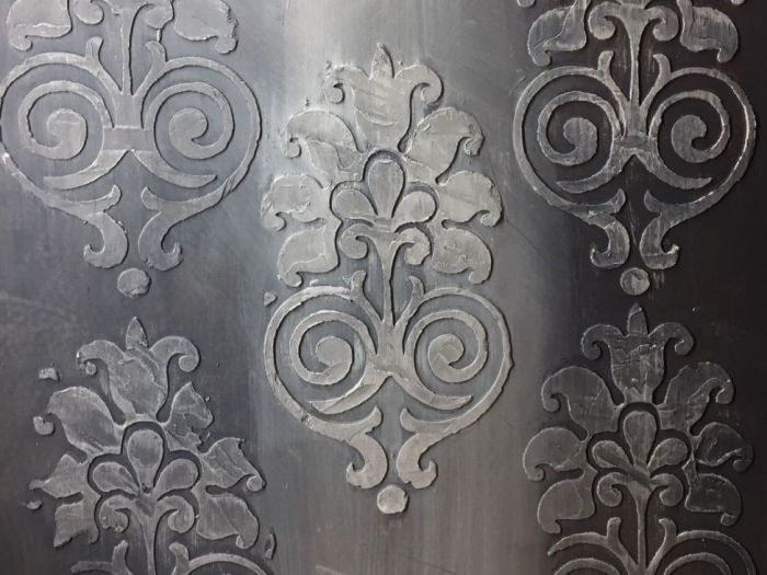 Archisio - Annalisa Alluto - Progetto Muri delabre e tappezzerie dipinte restauro di pitture murali e affreschi