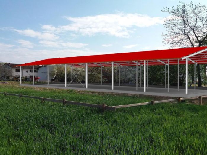 Archisio - Pedrini Francesco - Progetto Tettoia